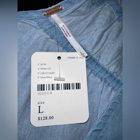 Free People Smocked Bohemian Milkmaid SET Bodysuit & Skirt - Picture 8 of 13